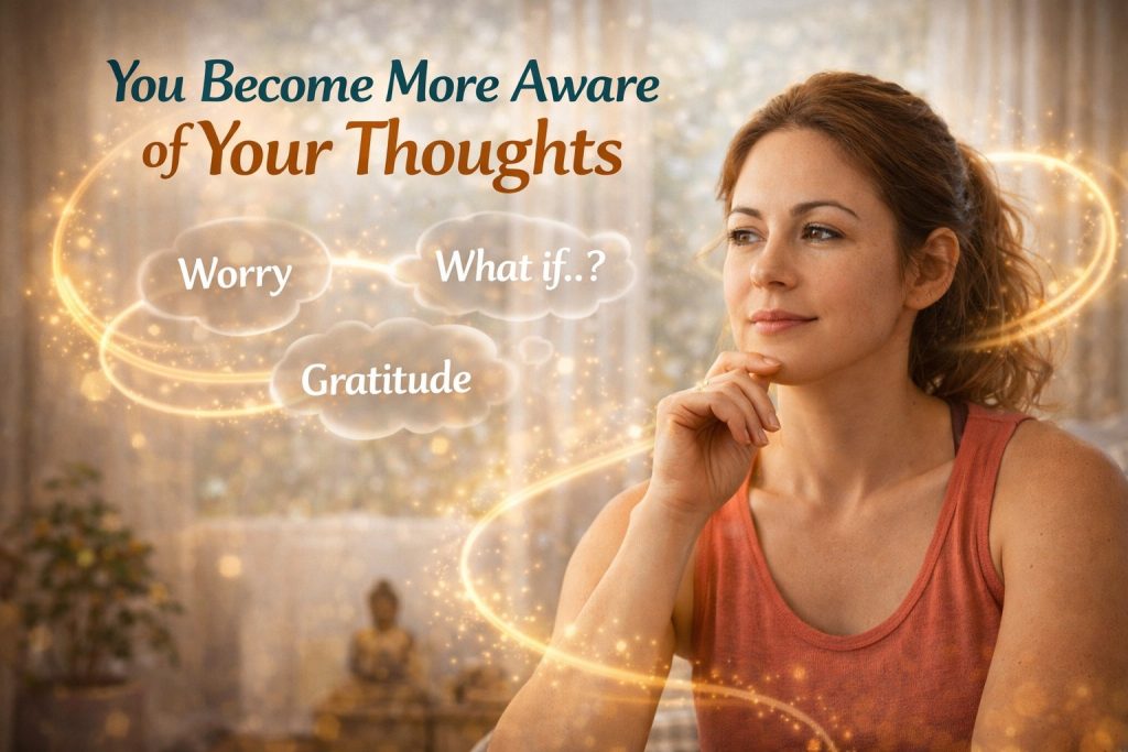 Become more aware your thoughts 
