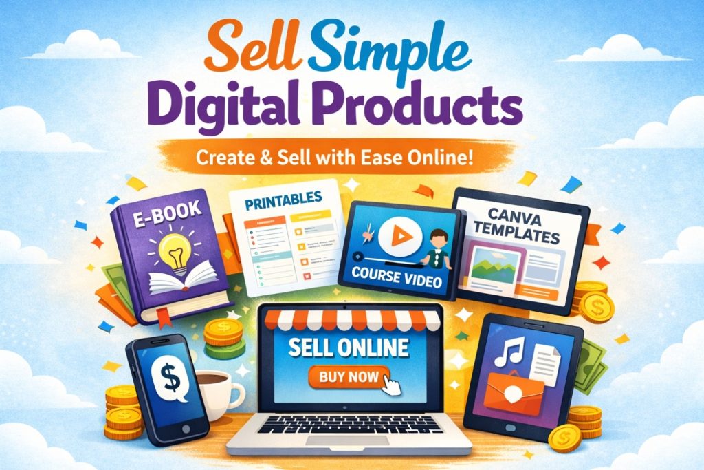 Sell simple digital products