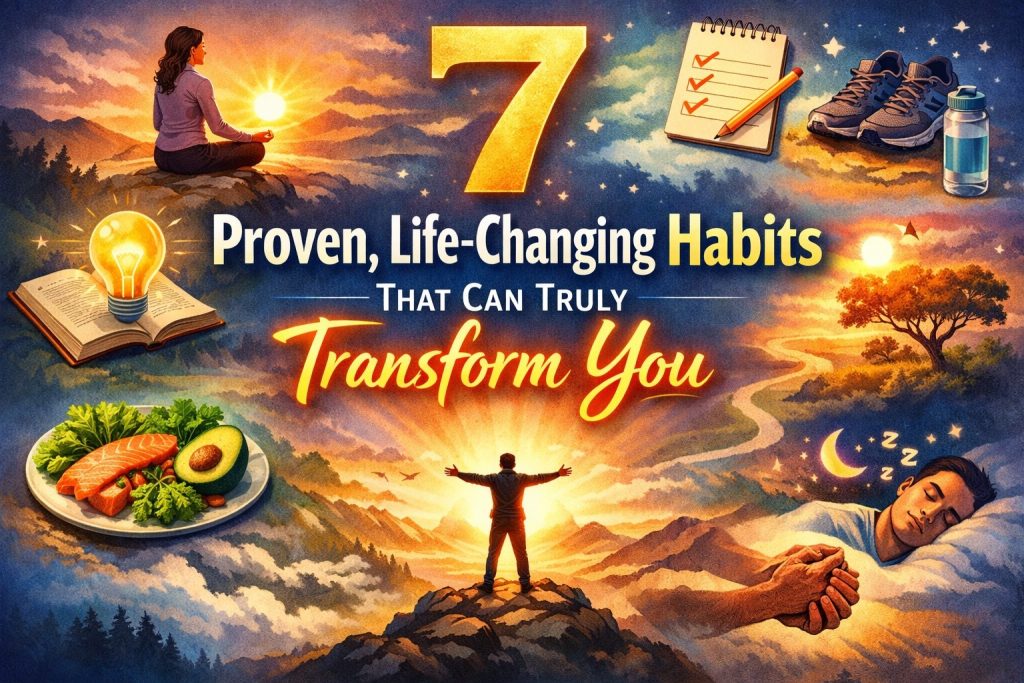 7 Proven, Life-Changing Habits That Can Truly Transform You
