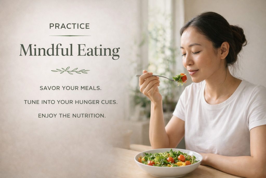 Practice mindful eating