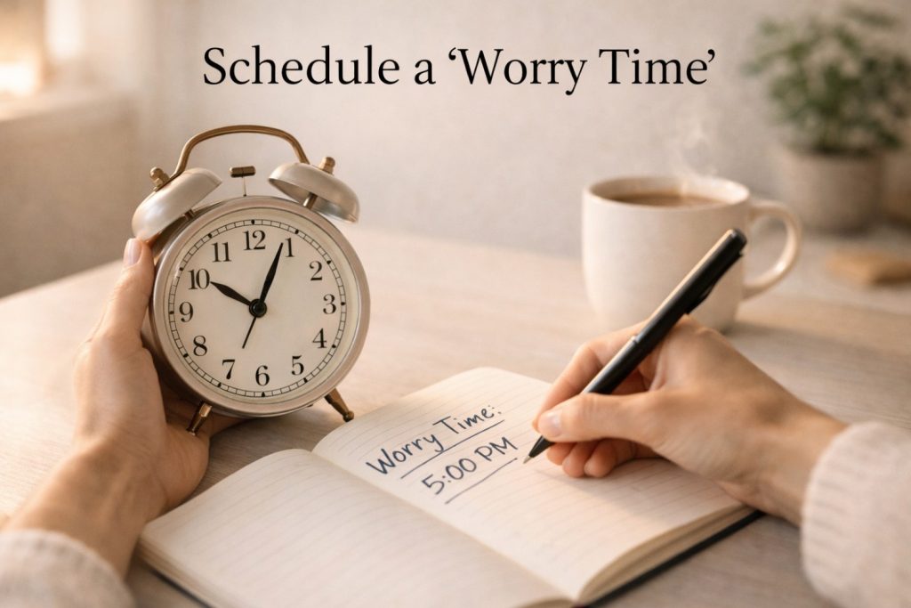 shadule of worry time